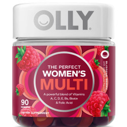 OLLY 多种维生素 90粒 软糖 浆果味 适合成人 临期促销