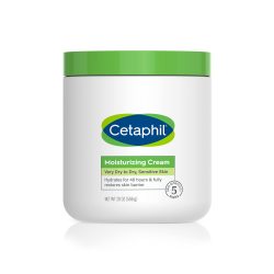 Cetaphil 深层保湿面霜 敏感干燥肌肤 48小时长效补水 维生素E 566g