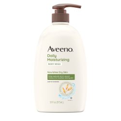 Aveeno 艾惟诺 沐浴露和沐浴凝胶 保湿 清洁 男女通用 33液体盎司(约980毫升) 1件装