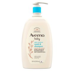 Aveeno 艾惟诺 婴儿燕麦精华洗发沐浴露 无泪配方保湿温和清洁 976ml