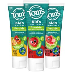 Tom's of Maine 儿童牙膏 适合儿童使用 通用 5.1盎司(约144克)