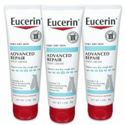 Eucerin 修护干燥脚部肌肤 无香保湿修复霜装3支85g*3