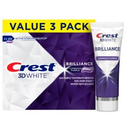 Crest 牙膏 美白 清洁 防蛀 通用成人款 4.6液体盎司(约137毫升)
