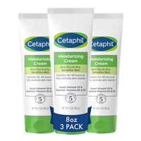 Cetaphil 面部身体保湿霜 敏感肌专用 48小时深层滋润 无香型 85g*3