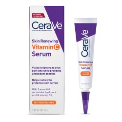 CeraVe 维生素C精华液 补水亮肤 10%纯维C 玻尿酸保湿 无香型 30ml
