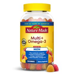 Nature Made 男士复合维生素Omega-3软糖 每天两粒 150粒
