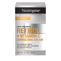 Neutrogena 露得清 视黄醇维C淡斑修护精华霜 改善肤色淡化细纹 48g