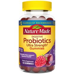 Nature Made 成人益生菌软糖 加强版80亿活菌 肠道健康 42粒