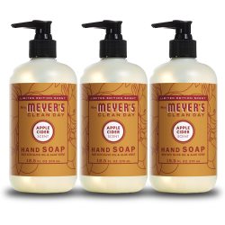 Mrs. MEYER'S CLEAN DAY 洗手液 滋润 男女通用 有香味 12.5液体盎司(约370毫升) 3件装