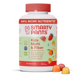 SmartyPants 儿童复合维生素软糖 维C维D3锌 三种水果口味 120粒