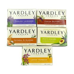 Yardley London 伦敦香皂套装 5种香气 120g*10件装 舒缓镇静温和去角质