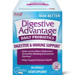 Digestive Advantage 益生菌胶囊 助消化 肠道健康 增强免疫 无麸质 80粒