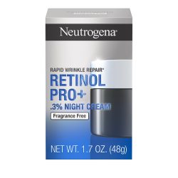 Neutrogena 视黄醇抗皱修护夜间面霜 48g 全肤质温和保湿