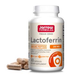 Jarrow Formulas 美国进口乳铁蛋白胶囊250mg 增强免疫力 30粒 1瓶