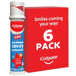 Colgate 高露洁 儿童牙膏 牙釉质安全 抗污渍 控制牙结石 儿童 124g
