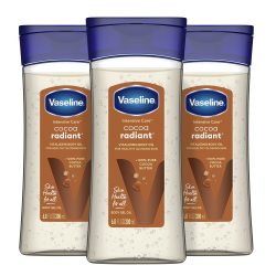 Vaseline 可可丁香身体油 滋润保湿 干燥肌肤修护 200ml*3