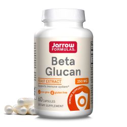 Jarrow Formulas® β-葡聚糖,膳食补充剂,免疫健康支持,60粒,60天供应量