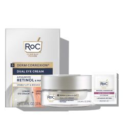 RoC 视黄醇肽眼霜 双效修护 淡细纹去黑眼圈 眼霜10ml*2+眼霜2ml