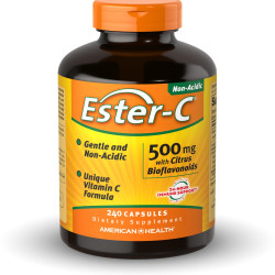 American Health 维生素C胶囊 500mg 增强免疫力 非转基因 温和不刺激