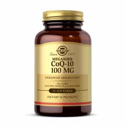 SOLGAR 辅酶Q10软胶囊100mg 心脏健康 无麸质 90粒