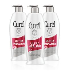 Curél 珂润 身体乳液 提供滋润保湿 适合成人使用 神经酰胺 适合中性肤质  384ml*3