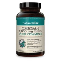 naturewise 深海鱼油软胶囊 富含EPADHA 零腥味心脑健康 360粒