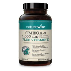 naturewise 深海鱼油软胶囊 富含EPADHA 零腥味心脑健康 360粒