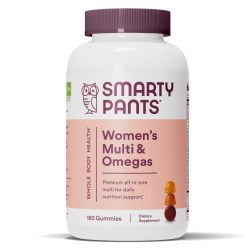 SmartyPants 女士复合维生素软糖 Omega-3鱼油 180粒营养补充
