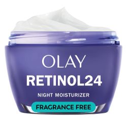 olay 玉兰油视黄醇抗衰老晚霜 无香型保湿紧致抗皱面霜送女友礼物 晚霜48g