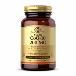SOLGAR 素食辅酶Q10胶囊 200mg 心脏健康 抗氧化 60粒