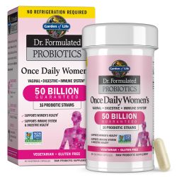 Garden of Life 女性益生菌胶囊 每日一粒 500亿CFU 消化免疫健康 30粒