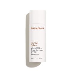 SkinMedica Essential Defense 矿物护盾 SPF 35 防晒霜(新包装)这款轻盈的面部防晒霜非常适合油性皮肤和/或混合性皮肤 50ml