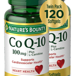 Natures Bounty 自然之宝 辅酶Q10软胶囊100mg 60粒*2