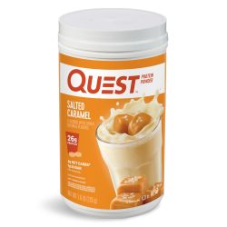 QUEST NUTRITION Quest 乳清蛋白粉 海盐焦糖味 26g蛋白质 1g糖 低碳水 无麸质 0.7千克 24份装 健身增肌减重