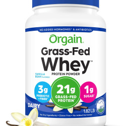 Orgain 香草豆蛋白粉 清洁乳清蛋白粉 增强免疫 828g
