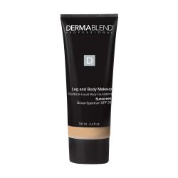DERMABLEND 腿部和身体彩妆粉底,SPF 25,20N 浅自然色,3.4 液体盎司。
