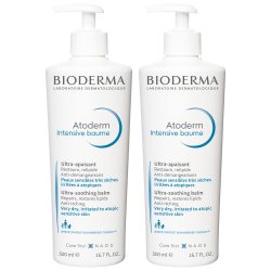 Bioderma 深层修护身体乳 敏感干燥肌肤修复 家庭专用滋润霜 500ml*2