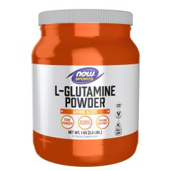 NOW 诺奥 L-谷氨酰胺纯粉 运动健身营养补剂 体力恢复 1kg