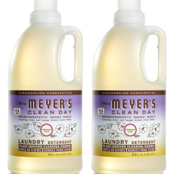 Mrs. MEYER'S CLEAN DAY Mrs. MEYER'S 洗衣液 可生物降解配方 含精油 同情花香型 1892ml 2瓶装 去污除渍 温和护衣