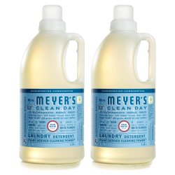 Mrs. MEYER'S CLEAN DAY Mrs. MEYER'S 天然浓缩洗衣液 雨水香型 可生物降解 1.8L 2件装