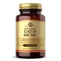 SOLGAR 辅酶Q10软胶囊400mg 心脑健康 无麸质无乳制品 60粒装