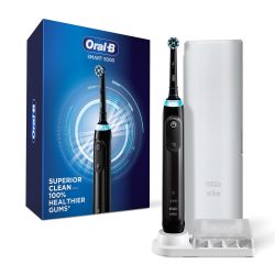 ORAL-B 欧乐B Pro 5000 智能声波电动牙刷 蓝牙连接充电式电动牙刷 5种清洁模式 压力感应 成人 黑色