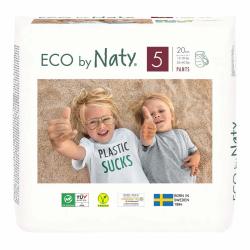 Eco by Naty 宝宝训练裤 3-4岁适用 11.7-18.1kg 植物材质 敏感肌肤专用 无化学添加 吸水透气 80片装