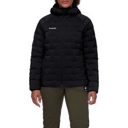 Mammut Sender 女式连帽硬壳夹克, 黑色
