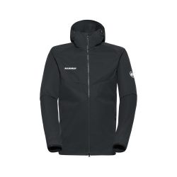 Mammut 猛犸象 男式 Mammut Granite So 连帽软壳夹克, 黑色