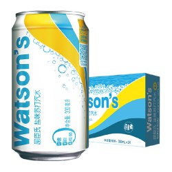 屈臣氏 盐味苏打汽水 330ml