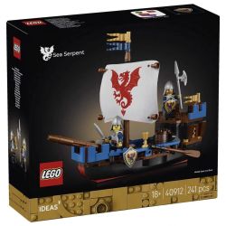 乐高 积木LEGO40912系列复古海蛇黑骑士儿童益智玩具礼物
