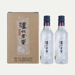 泸州老窖 黑盖二曲42° 125mL 2瓶