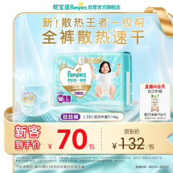 帮宝适 一级帮拉拉裤 L码 33片
