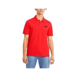 PUMA 纯色直筒POLO衫 舒适透气轻便合身男款短袖T恤